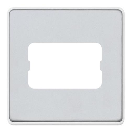 DIM F/PL 1G 10A 3PL SWT WHT TRM SAT STL