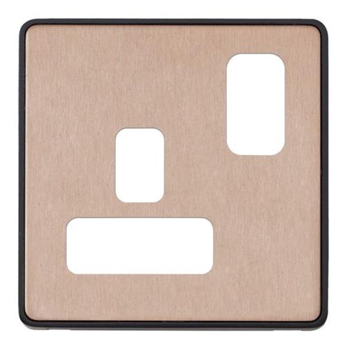 DIM F/PL 1G 13A SWD SOC BLK TR BRONZE