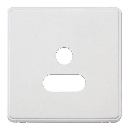 1G 5A ROUND PIN SOCKET FRONTPLATE