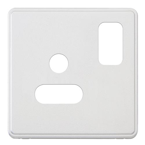 1G 5A ROUND PIN SW SOCKET FRONTPLATE