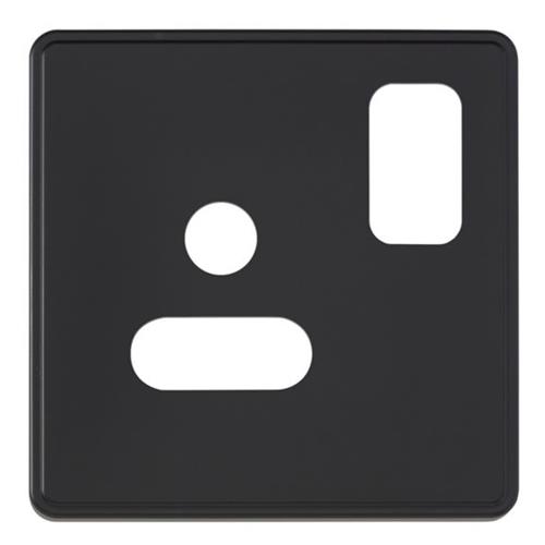 1G 5A ROUND PIN SW SOCKET FRONTPLATE