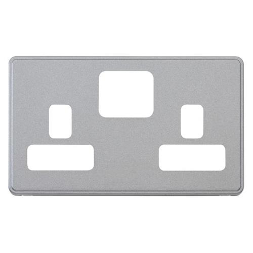 DIM F/PL 2G 13A SWD SOC DARK SILVER