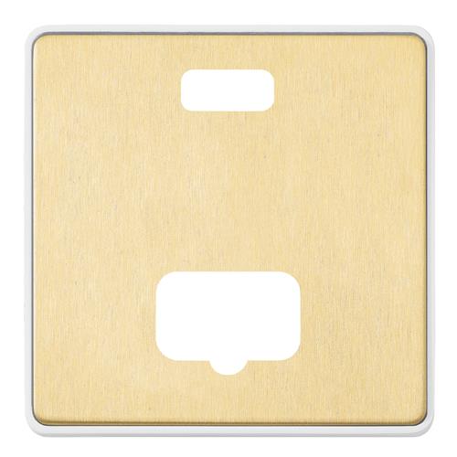 1G 13A CONN UNIT WITH NEON FRONTPLATE