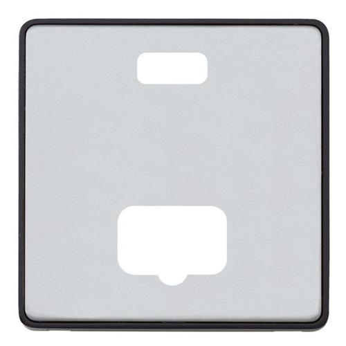 1G 13A CONN UNIT WITH NEON FRONTPLATE