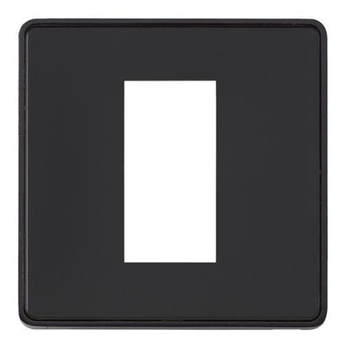 Dimensions Frontplate 1 Module 25x50mm E