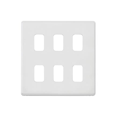 6 MOD GRID FRONTPLATE