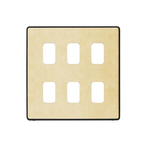 6 MOD GRID FRONTPLATE