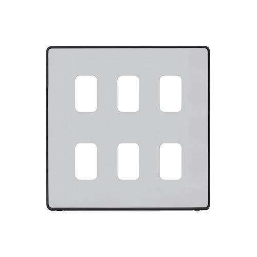 6 MOD GRID FRONTPLATE