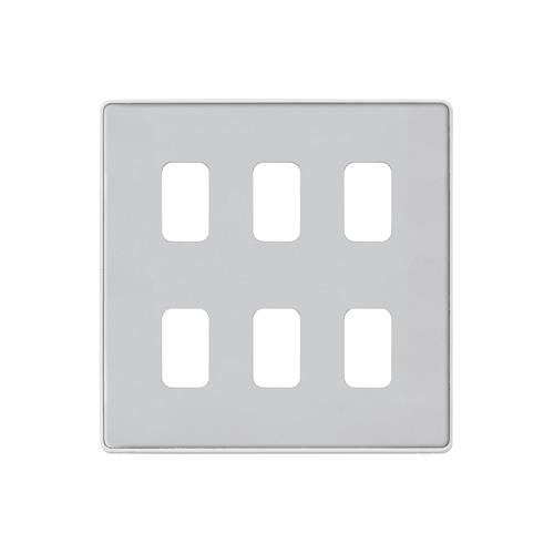 6 MOD GRID FRONTPLATE