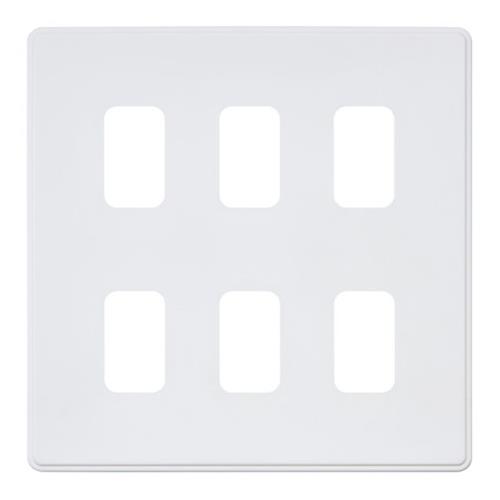 6 MOD GRID FRONTPLATE