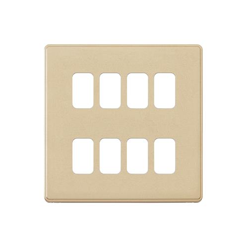 8 MOD GRID FRONTPLATE