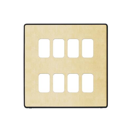 8 MOD GRID FRONTPLATE