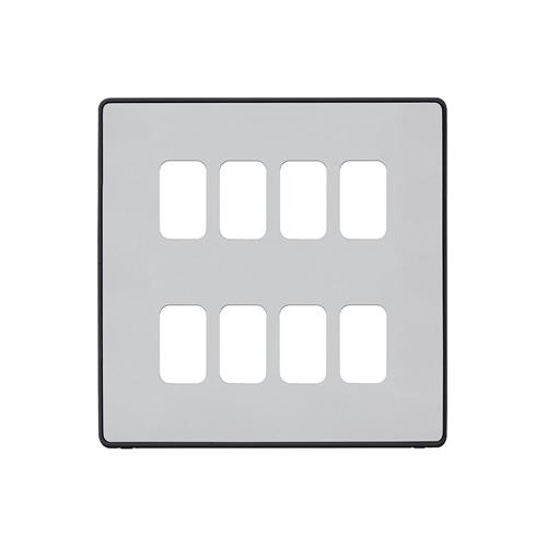 8 MOD GRID FRONTPLATE