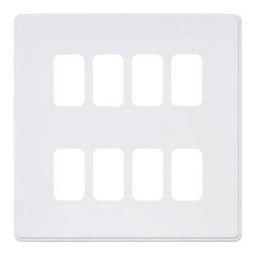 8 MOD GRID FRONTPLATE