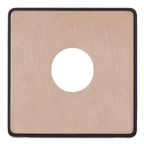 1G SINGLE DIMMER FRONTPLATE