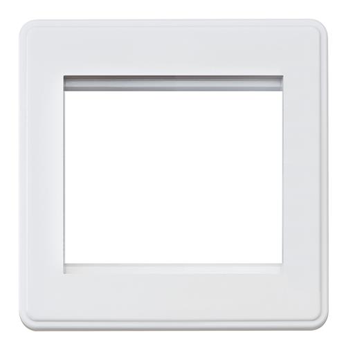 1G 10A KEYCARD SWITCH FRONTPLATE