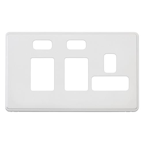 Dimensions Frontplate for 45A Cooker Con