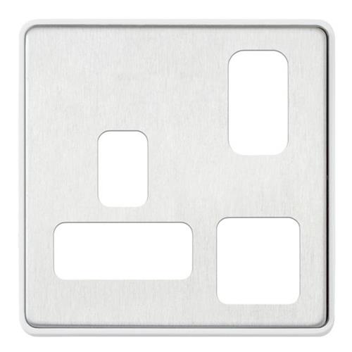 1G DP S/S 2 PORT USB CHARGER FRONTPLATE