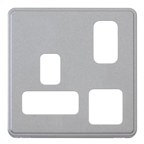 1G DP S/S 2 PORT USB CHARGER FRONTPLATE