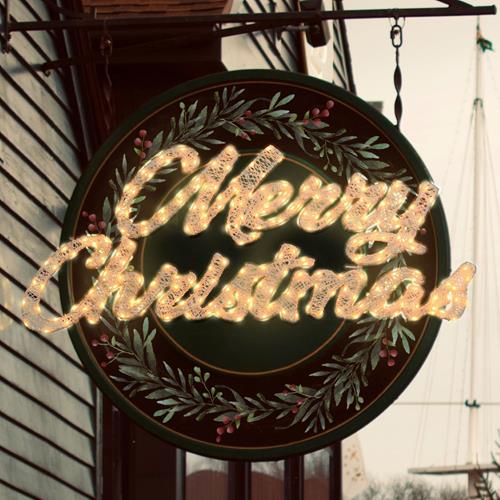 MERRY CHRISTMAS 3D 97XH37CM 214 PIXEL MI